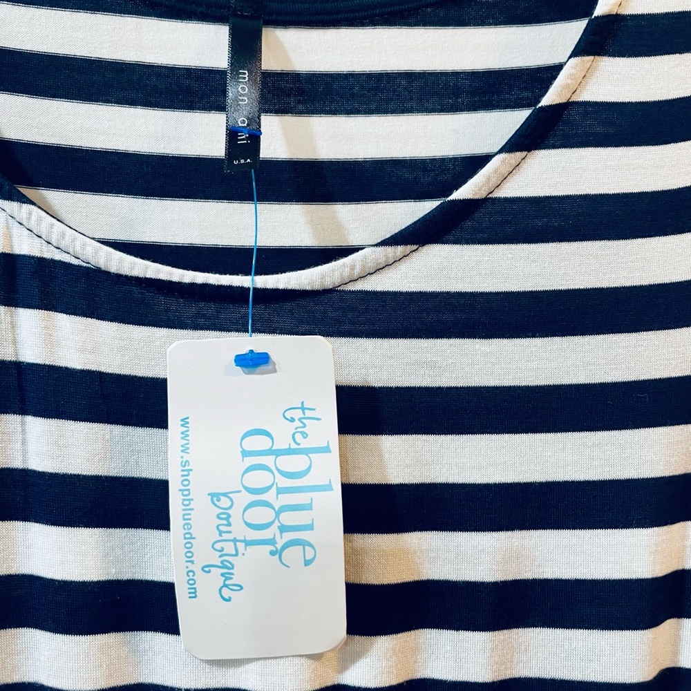 NWT Braves Boutique Red White & Blue Dress - Picture 5 of 6